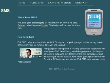 pluk sms 7585